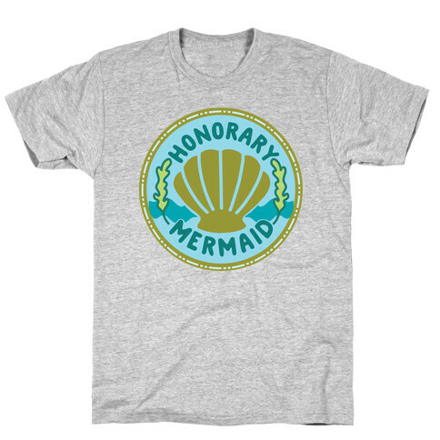 Honorary Mermaid Culture Merit Badge T-Shirt
