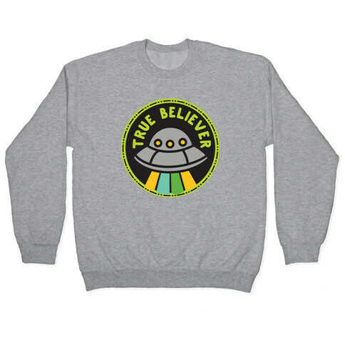 True Believer Culture Merit Badge Pullover