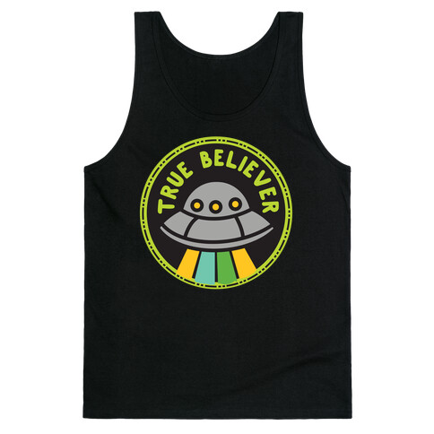 True Believer Culture Merit Badge Tank Top