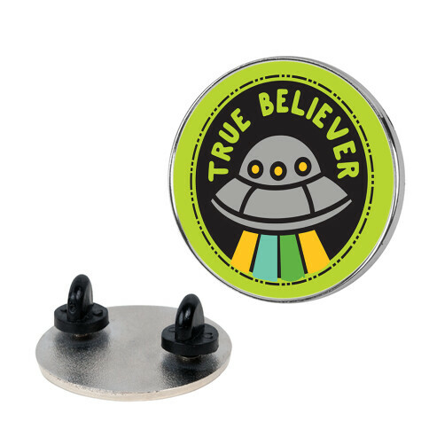 True Believer Culture Merit Badge Pin