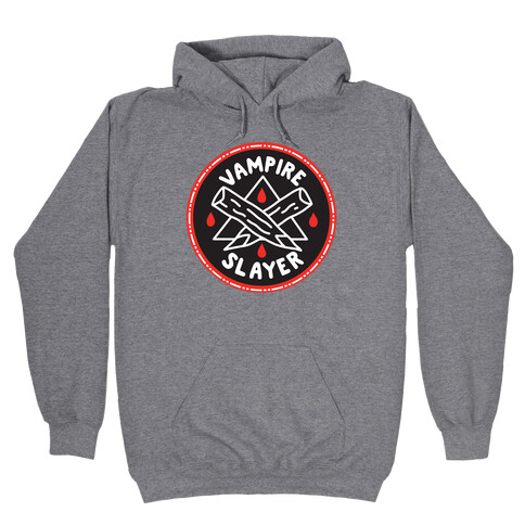 Vampire Slayer Culture Merit Badge Hooded Sweatshirt