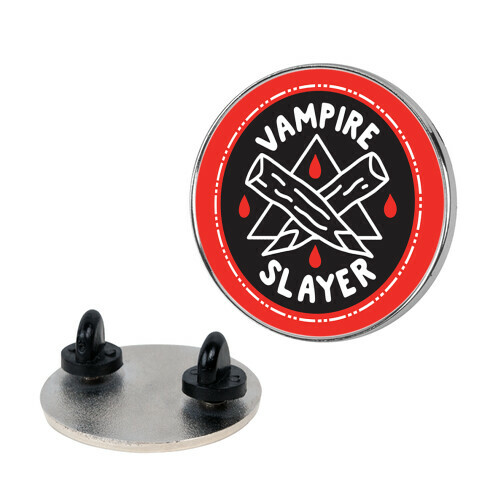Vampire Slayer Culture Merit Badge Pin