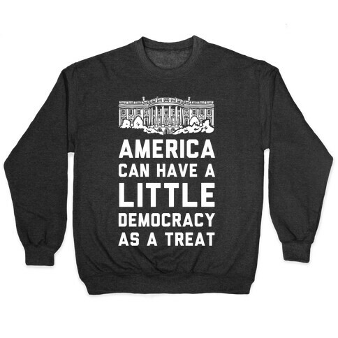 America Can Have a Little Democracy As a Treat White House Pullover