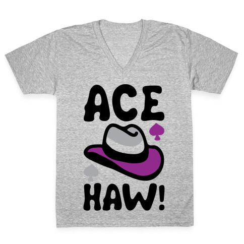 Ace Haw V-Neck Tee Shirt