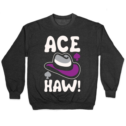 Ace Haw White Print Pullover