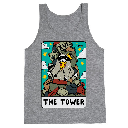 The Garbage Tower Tarot Tank Top
