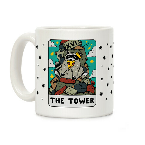 The Garbage Tower Tarot Coffee Mug