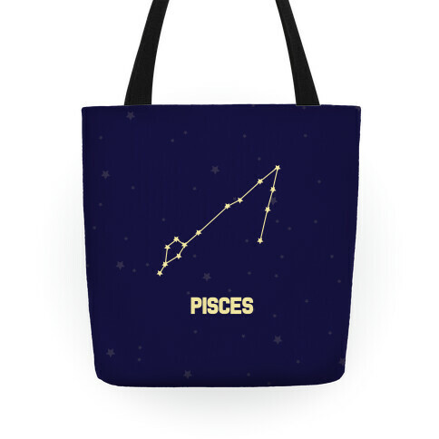 Pisces Horoscope Sign Tote