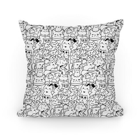 CATS CATS CATS! Pillow