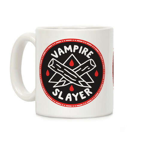 Vampire Slayer Culture Merit Badge Coffee Mug