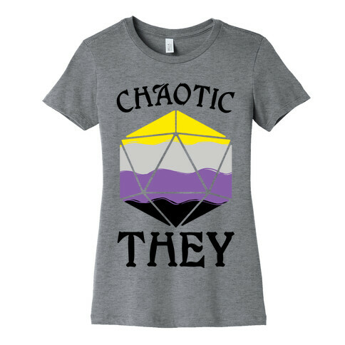 Chaotic They Womens T-Shirt