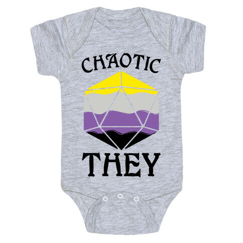 Chaotic They Baby One-Piece