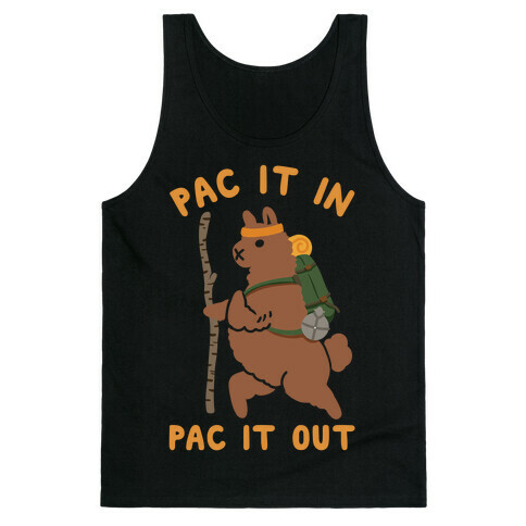 Pac It In Pac It Out Backpacking Alpaca Tank Top