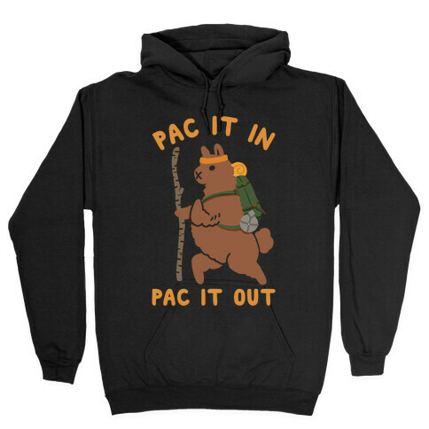 Pac It In Pac It Out Backpacking Alpaca Hooded Sweatshirt