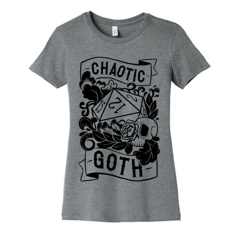 Chaotic Goth Womens T-Shirt