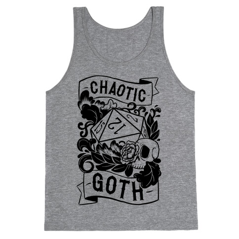 Chaotic Goth Tank Top