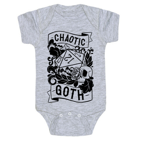 Chaotic Goth Baby One-Piece