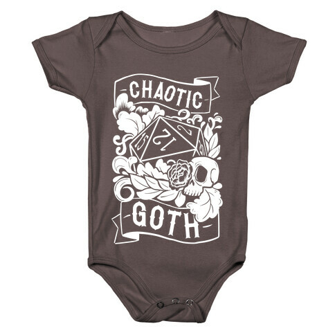 Chaotic Goth Baby One-Piece
