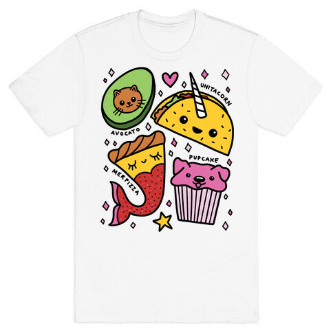 Cute Food Mashups T-Shirt