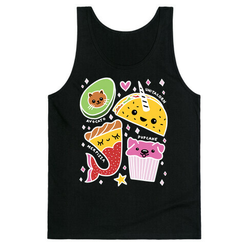 Cute Food Mashups Tank Top