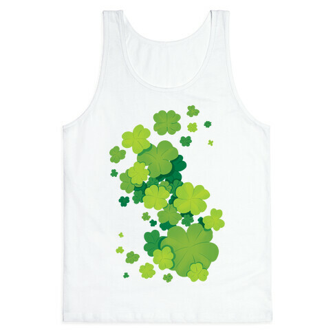 Clover Patch Pattern Tank Top