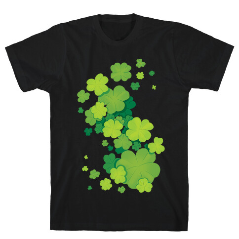 Clover Patch Pattern T-Shirt