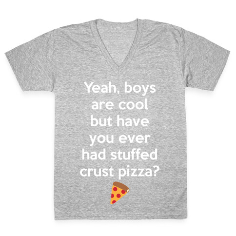 Stuffed Crust V-Neck Tee Shirt