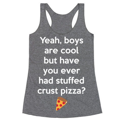 Stuffed Crust Racerback Tank Top