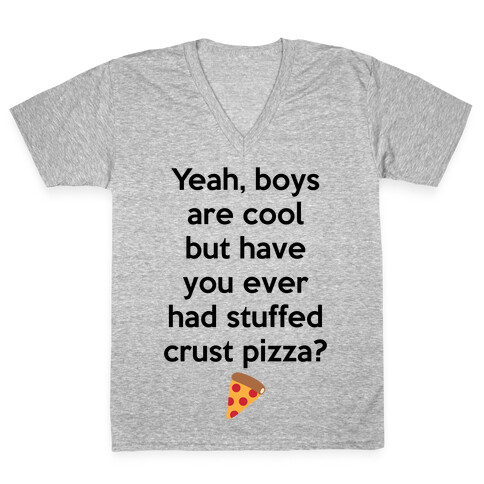 Stuffed Crust V-Neck Tee Shirt