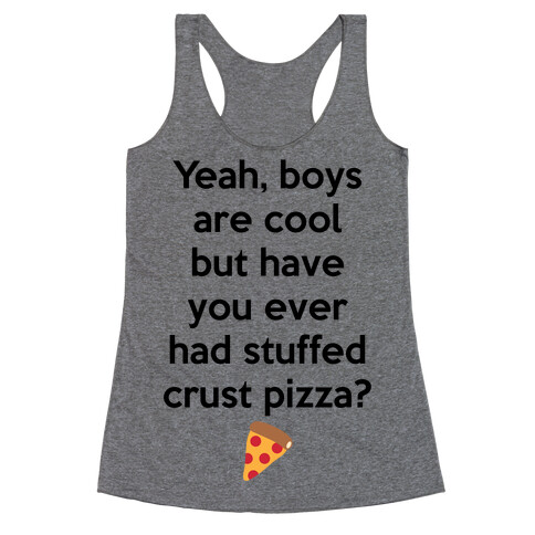 Stuffed Crust Racerback Tank Top