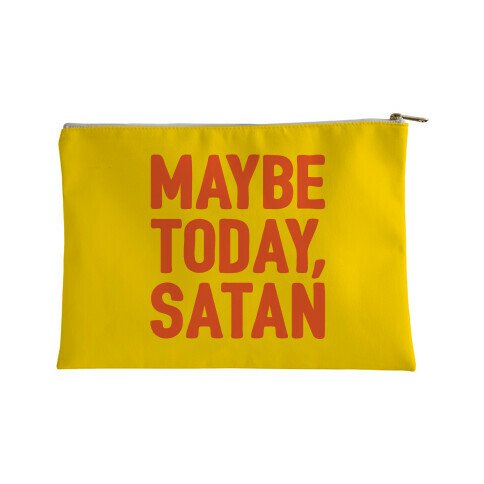 Maybe Today Satan Parody Accessory Bag