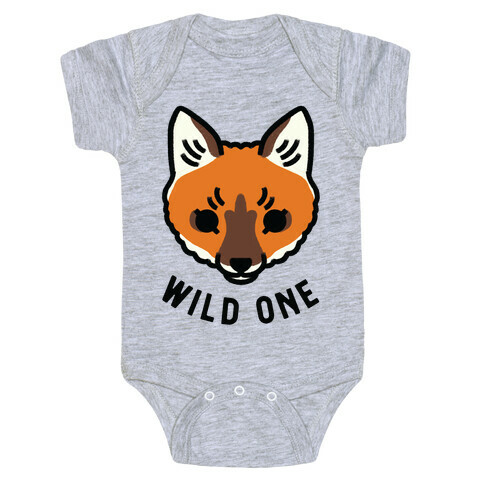 Wild One Fox Baby One-Piece