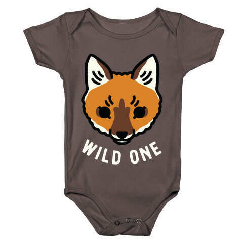 Wild One Fox Baby One-Piece