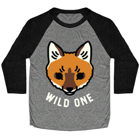 Wild One Fox Baseball Tee