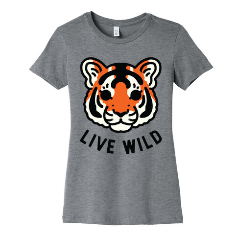 Live Wild Womens T-Shirt