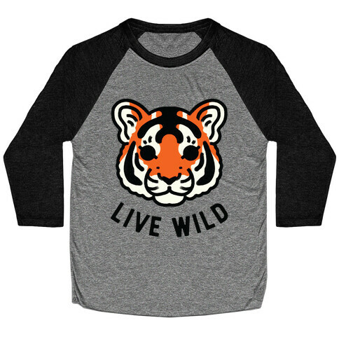 Live Wild Baseball Tee