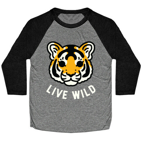 Live Wild Baseball Tee