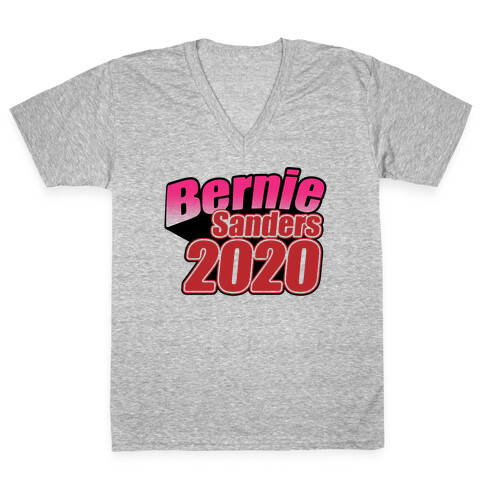 Bernie Sanders 2020 Jojo's Bizarre Adventure Parody V-Neck Tee Shirt