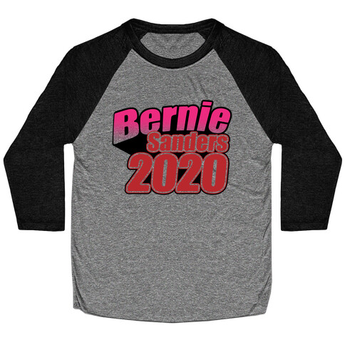 Bernie Sanders 2020 Jojo's Bizarre Adventure Parody Baseball Tee