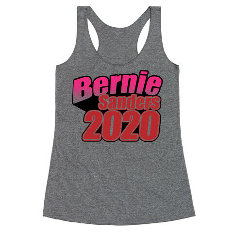 Bernie Sanders 2020 Jojo's Bizarre Adventure Parody Racerback Tank Top