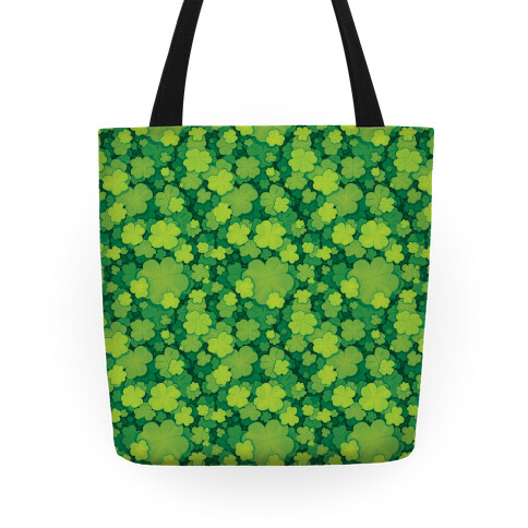 Clover Patch Pattern Tote