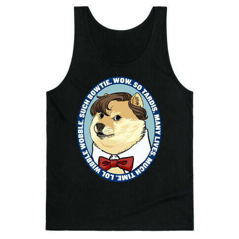 The Doctor Doge Tank Top