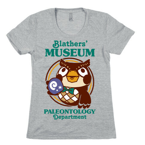 Blathers' Museum Paleontology Department Womens T-Shirt
