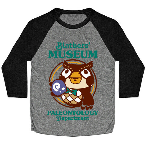 Blathers' Museum Paleontology Department Baseball Tee