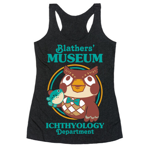 Blathers' Museum Ichthyology Department Racerback Tank Top