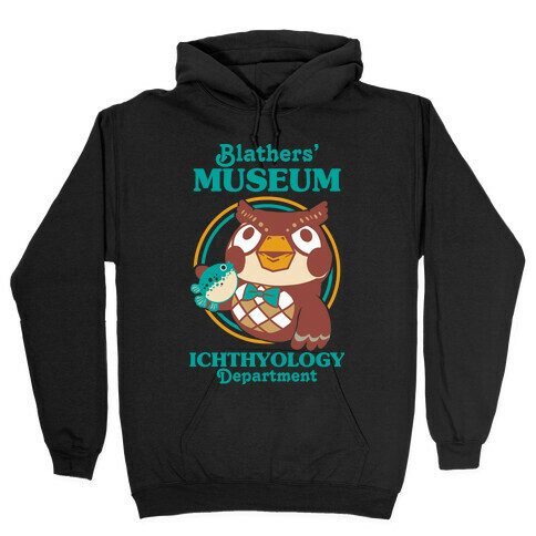 Blathers' Museum Ichthyology Department Hooded Sweatshirt