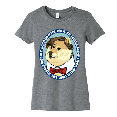 The Doctor Doge Womens T-Shirt