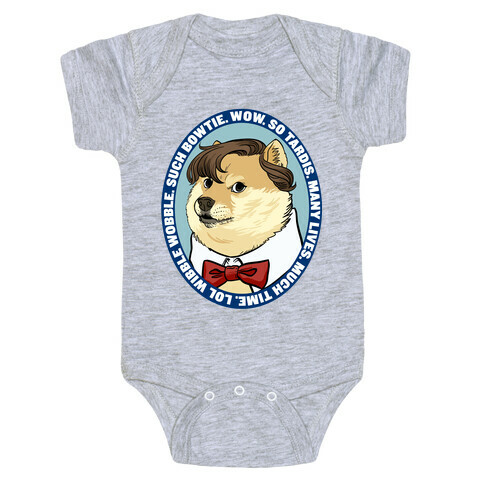 The Doctor Doge Baby One-Piece