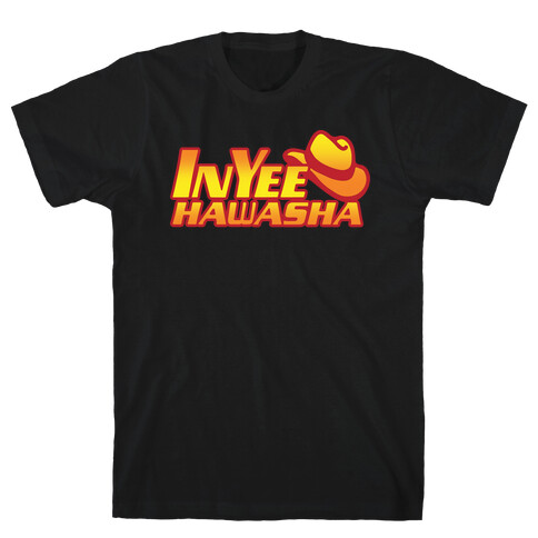 InYeeHawsha Parody White Print T-Shirt