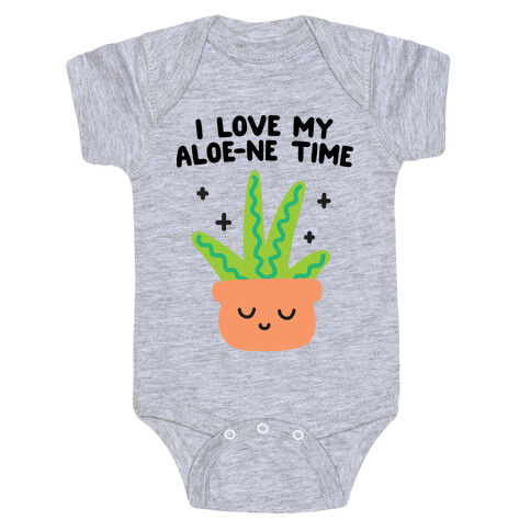 I Love My Aloe-ne Time Baby One-Piece